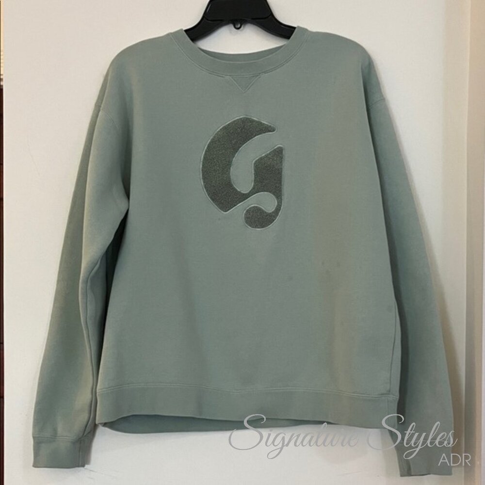 Glossier Logo Crewneck Sweater – Size Large